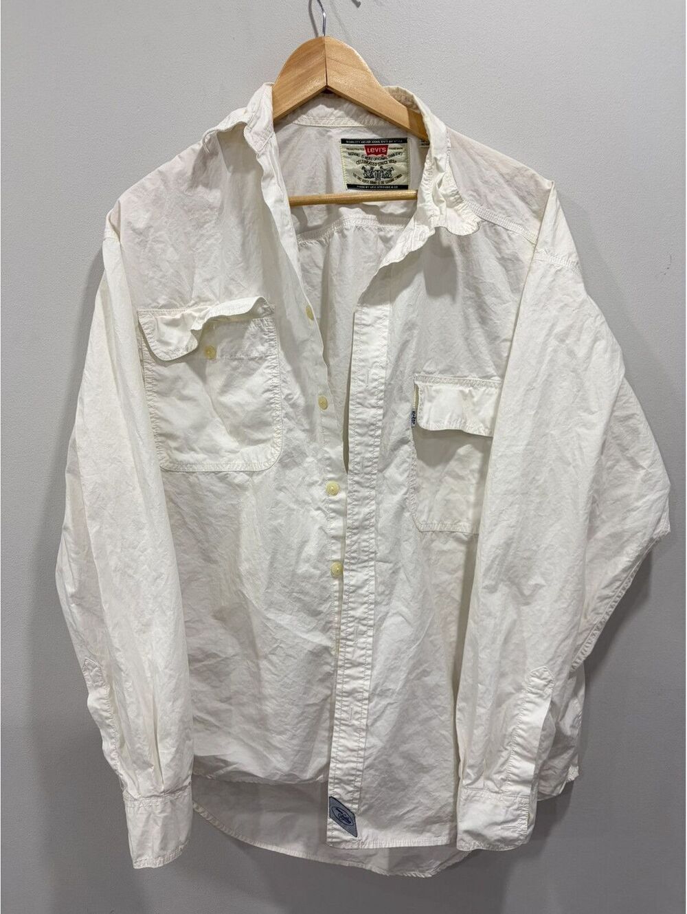 Vintage Levis Button Up Shirt